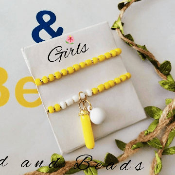 Yellow bracelet