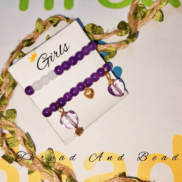 Purple stone Bracelate